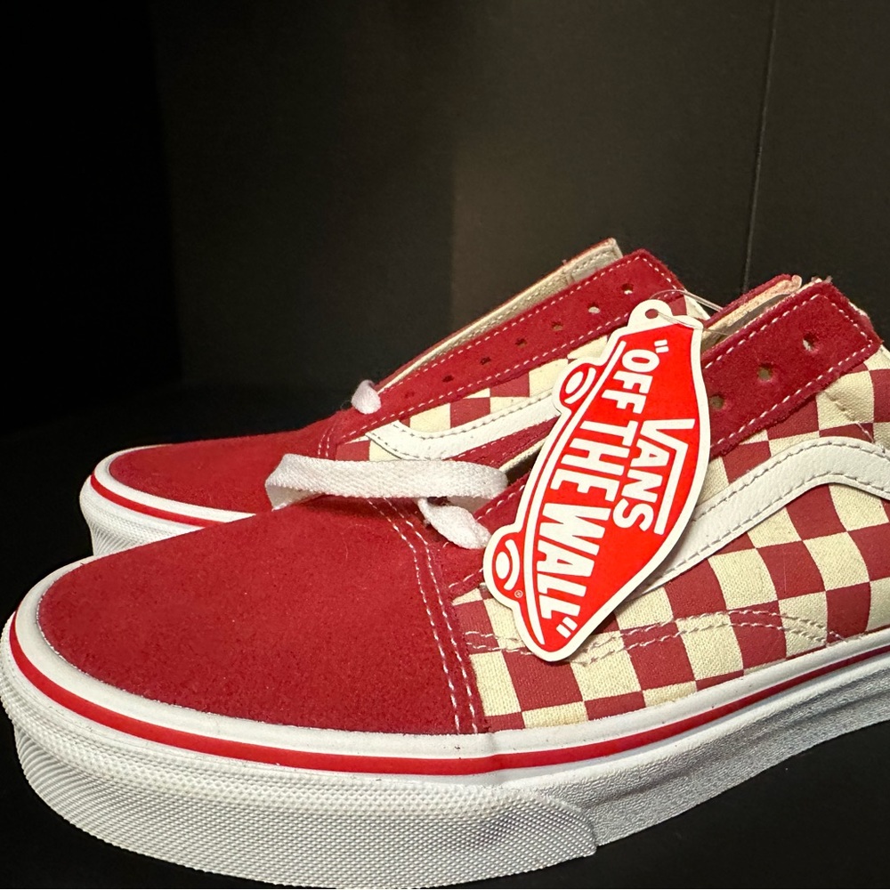 Vans Old Skool Red Checkered NEW!